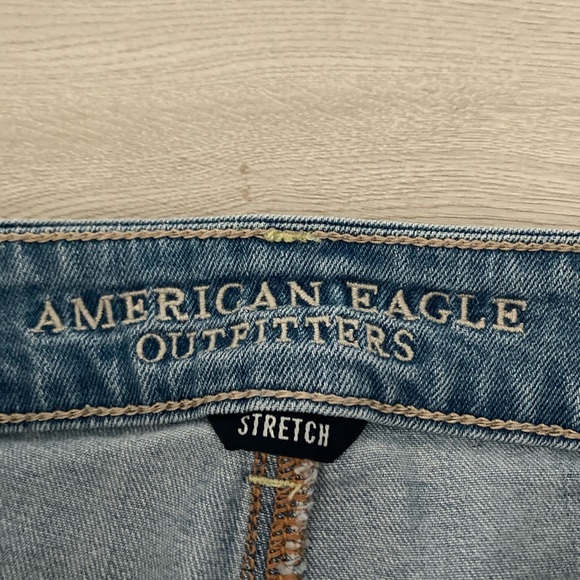 ❌SOLD American Eagle Stretch Distressed Denim Shorts - Picture 6 of 7